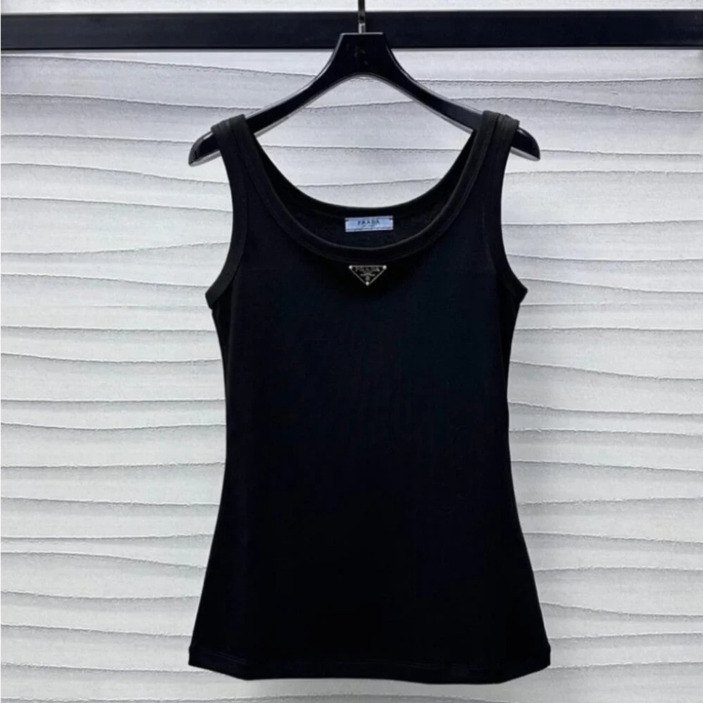 🏝️Prada Women's Black Tank Top